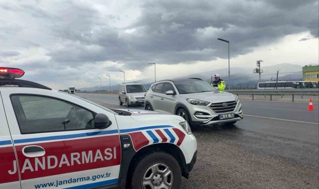 Salihli Jandarmadan 'Bayram denetimi'