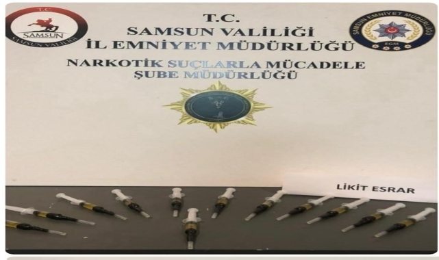 Samsun'da düzenlenen uyuşturucu operasyonunda 6 zanlı yakalandı