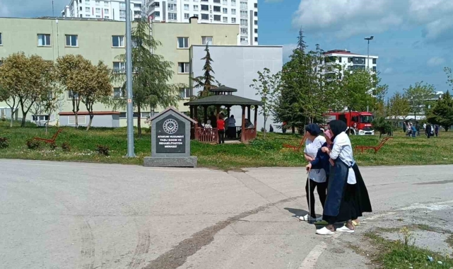 Samsun'da huzurevinde yangın paniği: Huzurevi tahliye edildi