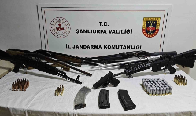 Şanlıurfa'da ruhsatsız silah operasyonu: 2 gözaltı