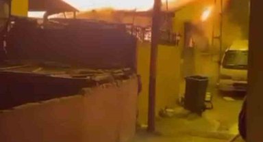 Sarıyer'de gecekondu yangını: 1 yaralı