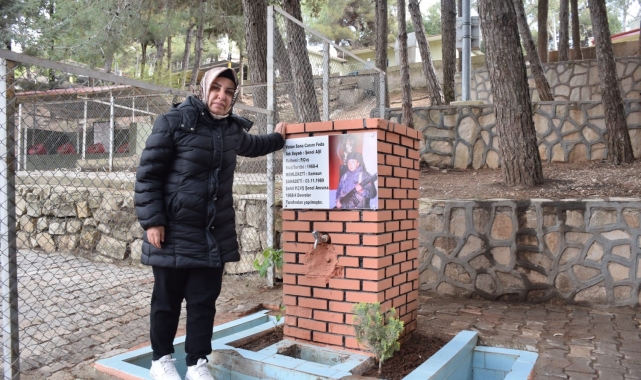 Şehit kardeşi ağabeyinin isminin verildiği çeşmeden 36 yıl sonra su içti