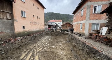 Şehit Sözleşmeli Er Mustafa Uslu'nun annesine söz verdiği evin temeli atıldı