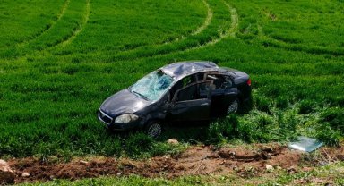 Siirt'te otomobil şarampole yuvarlandı: 5 yaralı