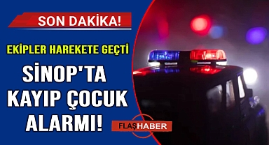 Sinop'ta 14 yaşındaki kız çocuğu kayboldu