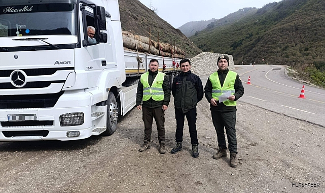 Sinop'ta orman kaçakçılığına karşı sıkı denetim