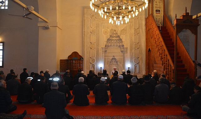 Sinop'ta şehit polisler için mevlit okuldu