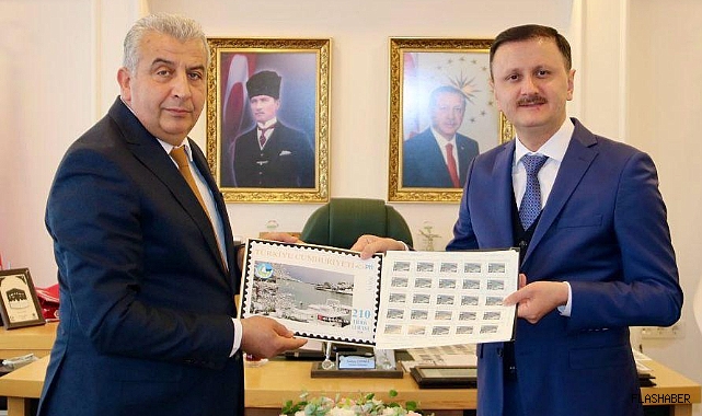 Sinop'un kış güzelliği posta pullarında