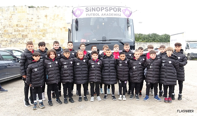 Sinopspor’un minik yıldızları turnuva yolunda