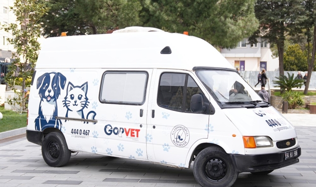 Sokak hayvanları için mobil veteriner