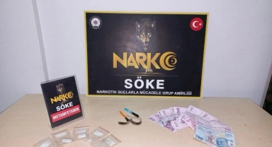 Söke'de narkotik polisleri uyuşturucuya geçit vermedi