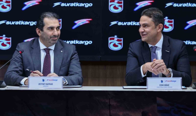 Sürat Kargo, Trabzonspor'un resmi taşıma sponsoru oldu