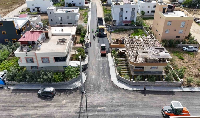 Tarsus Belediyesinden asfalt atağı
