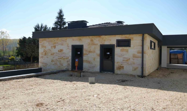 Taziye alanı ve sosyal tesis inşaatı tamamlandı