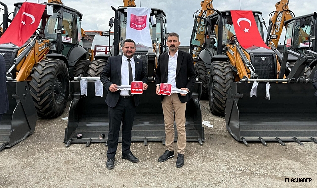 TBB´den Durağan'a iş makinesi desteği