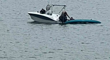 Terkos Gölü'nde balık tutmak isteyen 3 kişi ölümden döndü