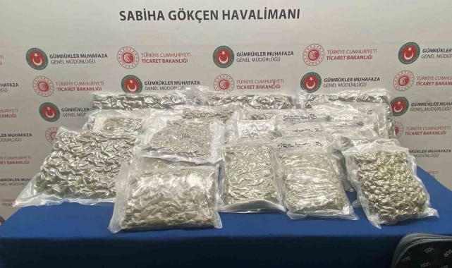 Ticaret Bakanlığı gümrük muhafaza ekipleri 182 kilogram uyuşturucuya el koydu