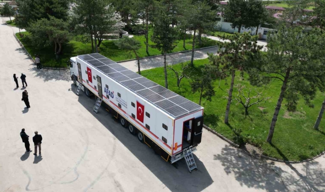 Tokat'ta üretilen acil durum tırları tüm ülkede yara saracak