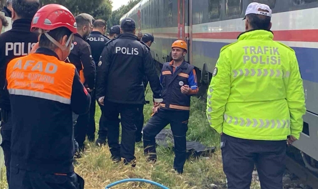 Tren kazasında hayatını kaybeden kadının kimliği belli oldu