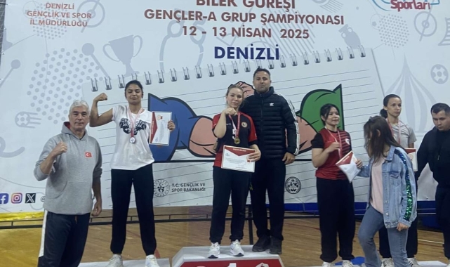Turgutlulu Sevinç Nur'un bileği bükülmüyor