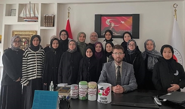 Türkeli’de hafızlık öğrencilerinden Gazze’ye yardım eli