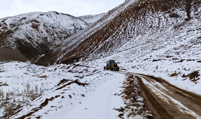 Van'da karla mücadele çalışması: 40 yol ulaşıma kapandı