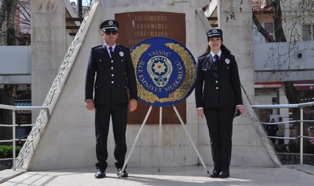 Yalvaç'ta Polis Teşkilatının 180. yılı törenle kutlandı