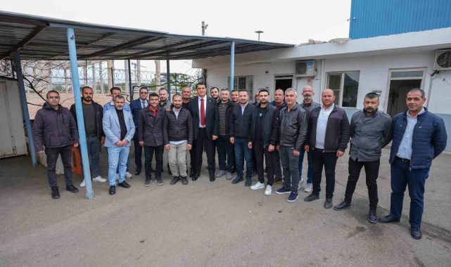 Yılmaz'dan kurum içi ziyaretler