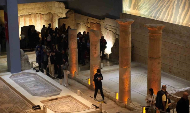 Zeugma Mozaik Müzesi'nde bayram rekoru