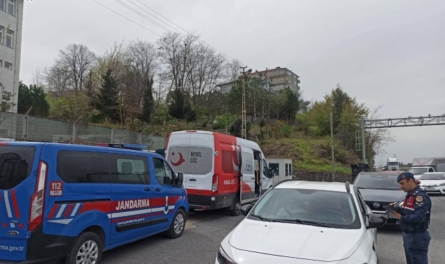 Zonguldak'ta polis ve jandarmanın denetimleri sürüyor