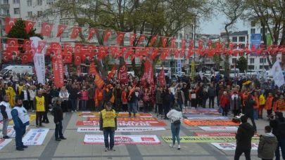 Sinop'ta 1 Mayıs coşkusu