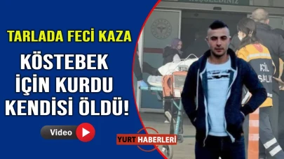 Köstebek tabancası ölüm getirdi