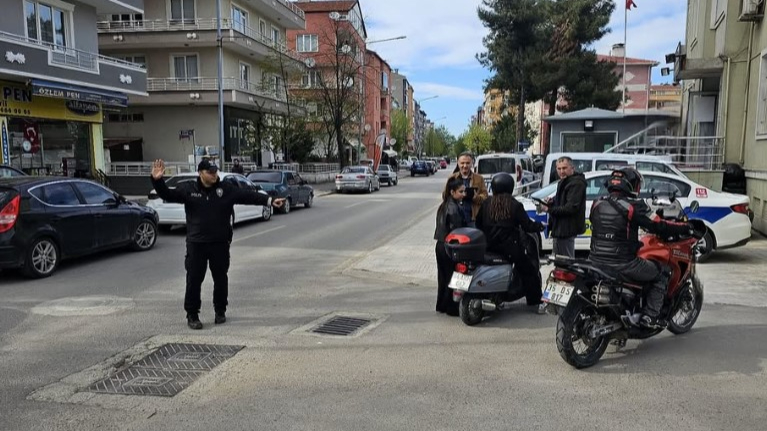 Emniyetten motosiklet sürücülerine denetim