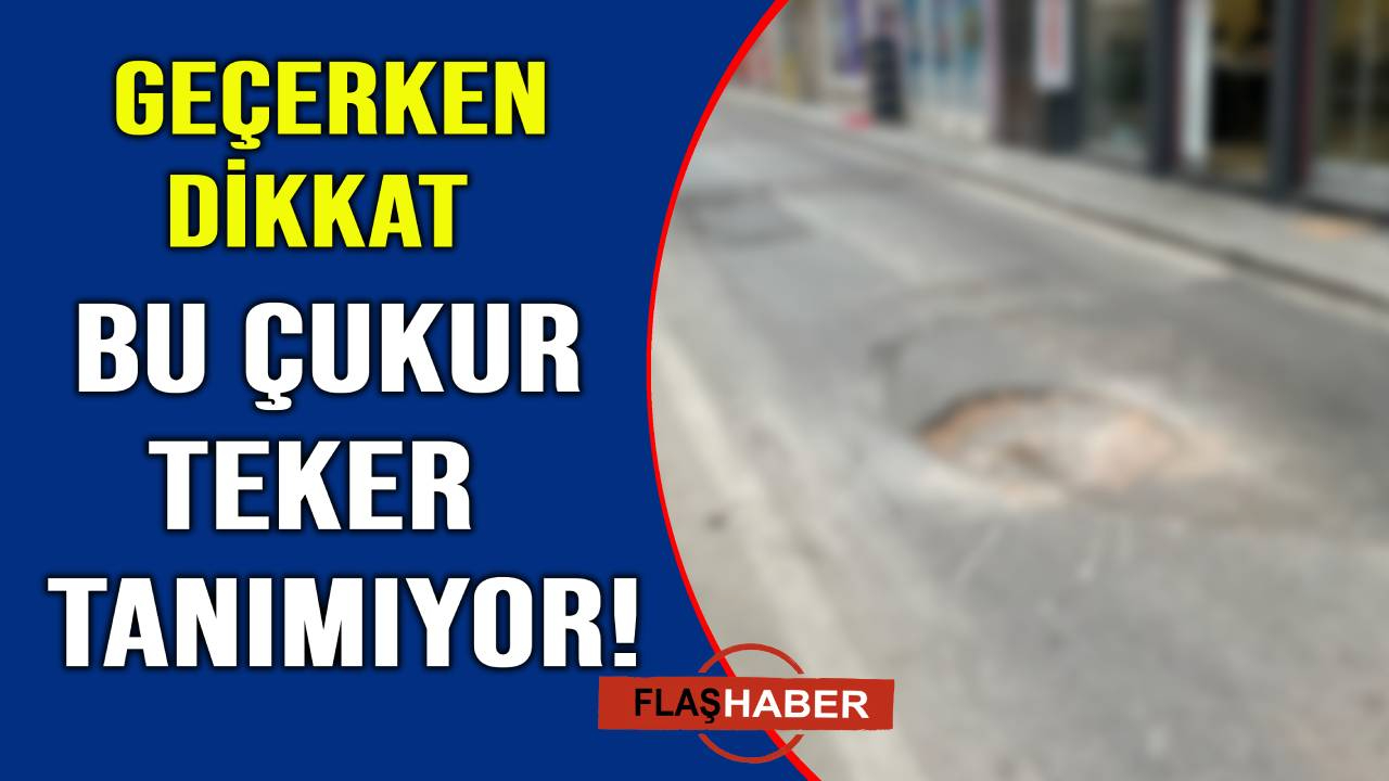 Aynı noktada yine çukur