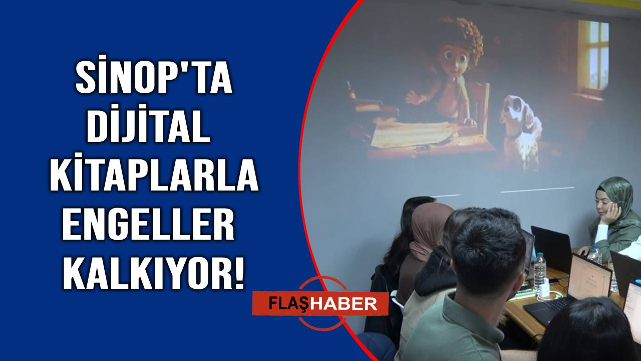 “Dijital Dünyada Herkese Kitap” projesi Sinop’ta hayata geçti