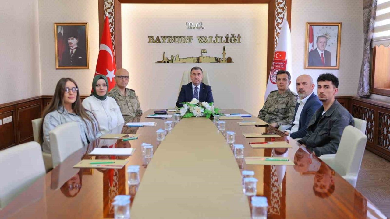 Bayburt’un Nisan ayı asayiş olayları değerlendirildi