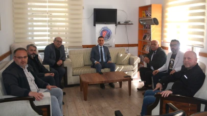 Başsavcı Mesut Pektaş’tan 15 Eylül Gazeteciler Cemiyetine ziyaret