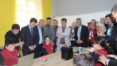 Türkeli'de robotik kodlama sınıfı açıldı