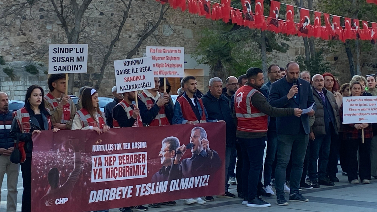 CHP Sinop’tan Özgür Özel’e yapılan saldırıya sert tepki