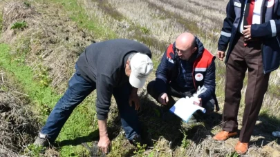 Sinop’ta çeltik üreticilerine sivrisinekle mücadele eğitimi