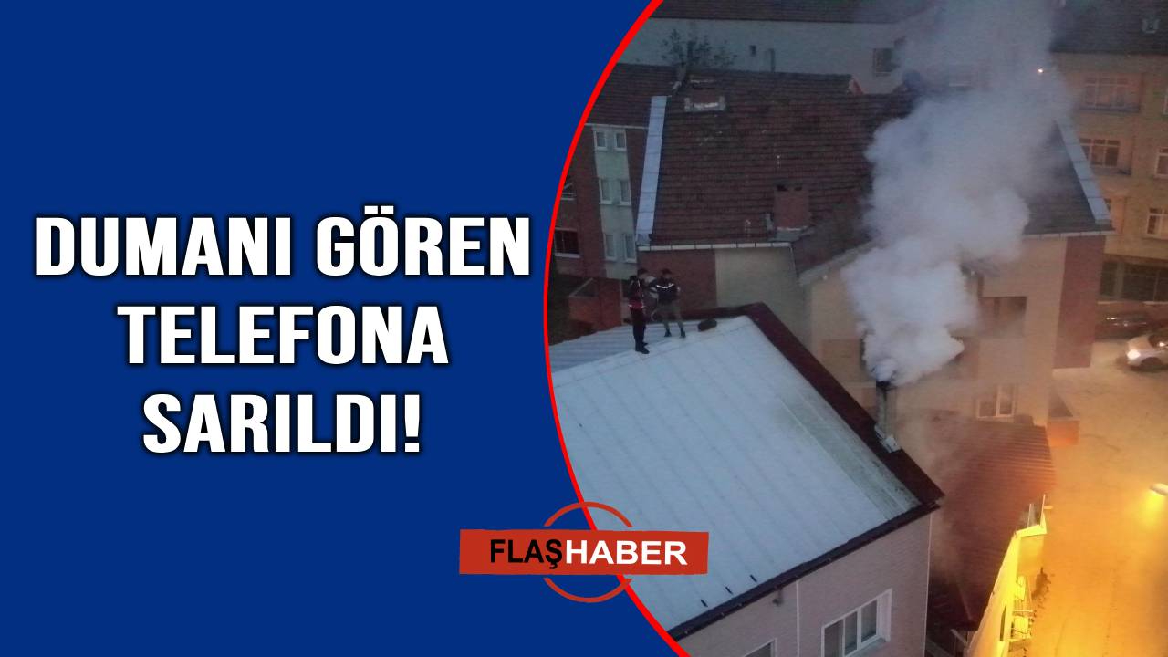 Sinop'ta yangın paniği