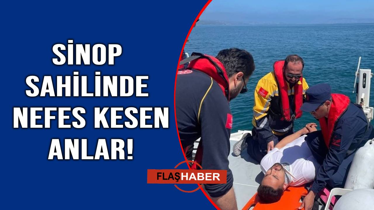 Denizden kurtarıldı!