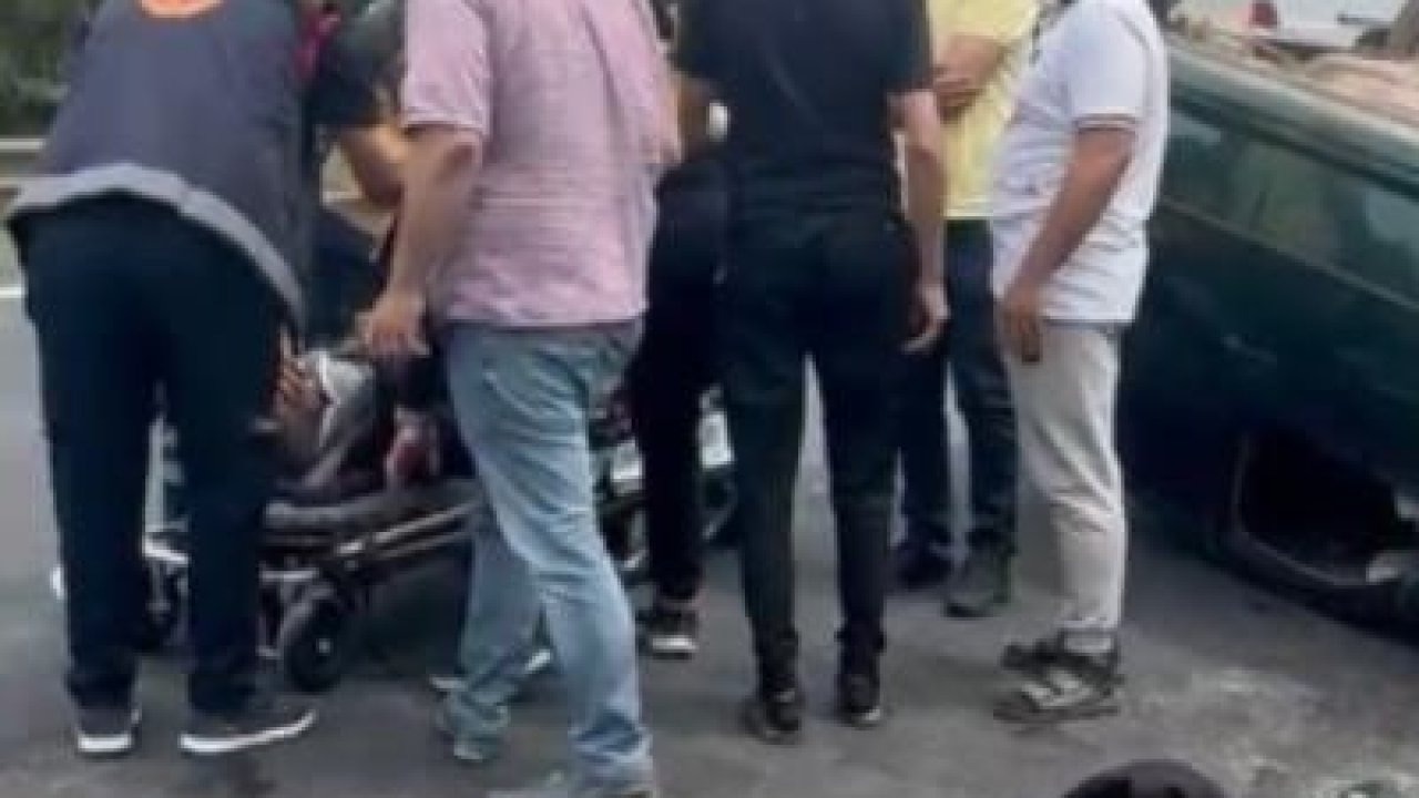 Osmaniye’de tıra arkadan çarpan otomobil takla attı: 2 kişi yaralandı