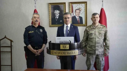 Gümüşhane’de Nisan ayı asayiş bilgilendirme toplantısı gerçekleştirildi