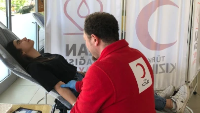 Sinop Üniversitesi’nde kan bağışı kampanyası düzenlendi
