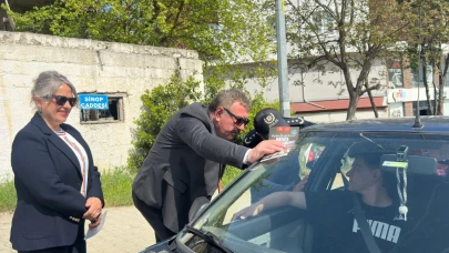 Sürücülere başkanlı uyarı