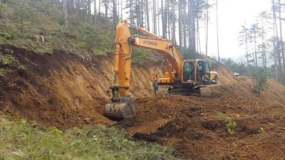ORMAN YOLLARINDA ÜST YAPI YAPIM İŞİ