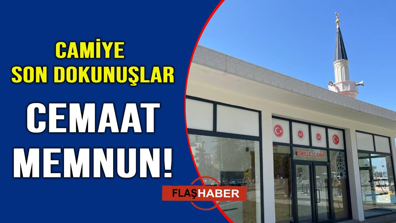 İskele Camisi’nde yeni düzenleme