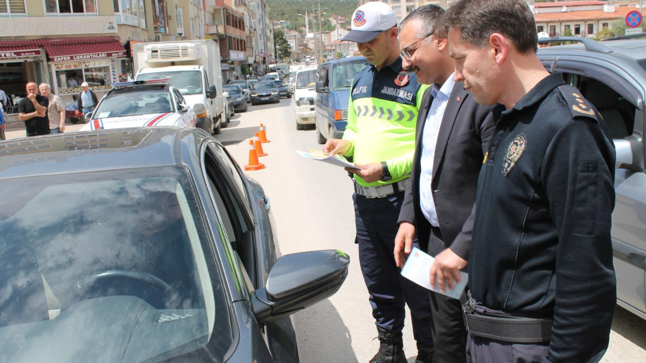 Sürücüler güvenli sürüş için bilgilendirildi
