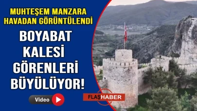 Boyabat kalesi 2700 yıldır ihtişamını koruyor